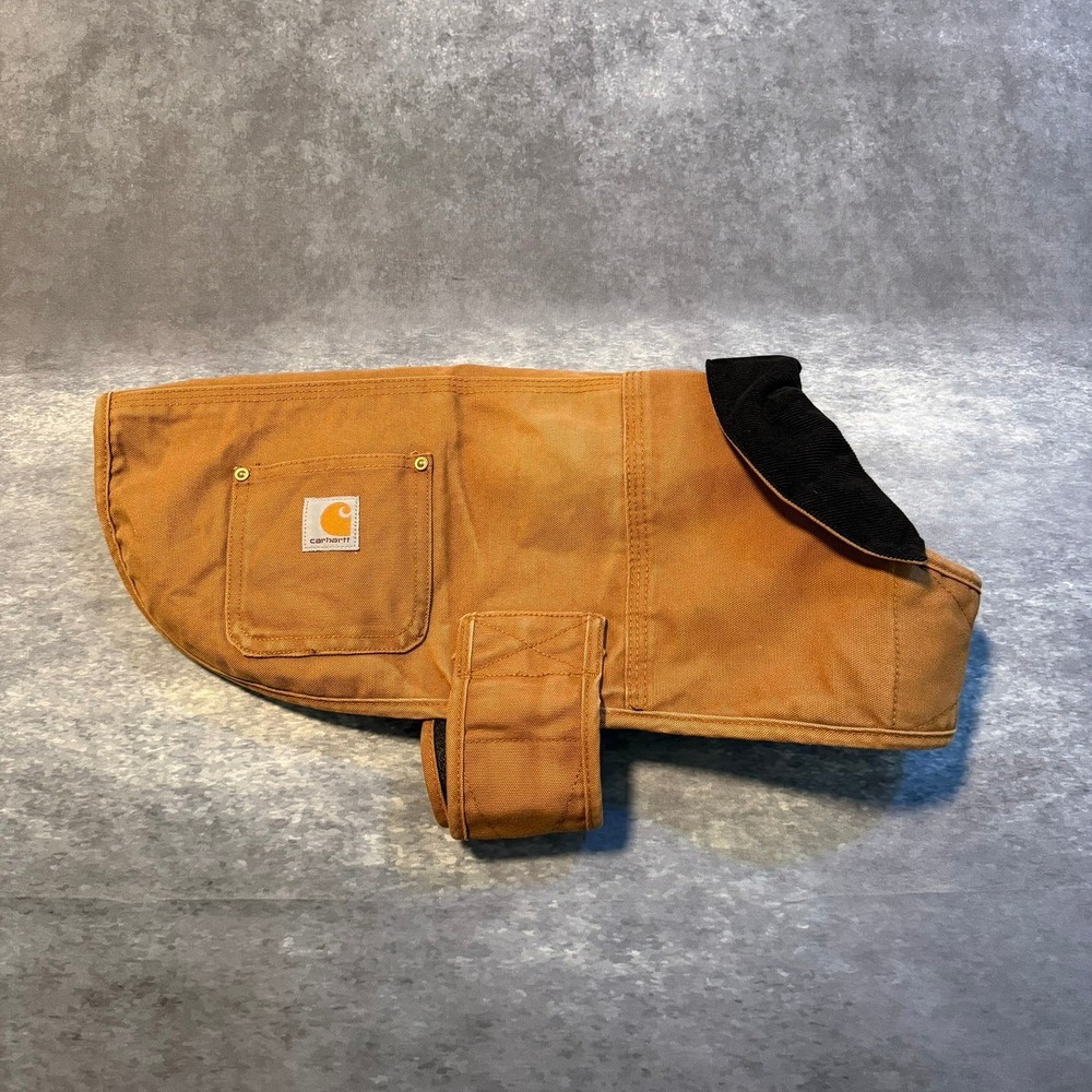 Carhartt Dog Chore Coat Carhartt Brown Canvas Quilted Lining Medium